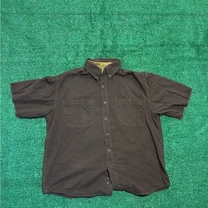 Faded Glory Men's Charcoal Casual Button-Down Shirt